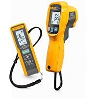 Kit- Fluke417D-62Max+- Medidor Láser De Distancia 417D y Termómetro de IR 62Max+